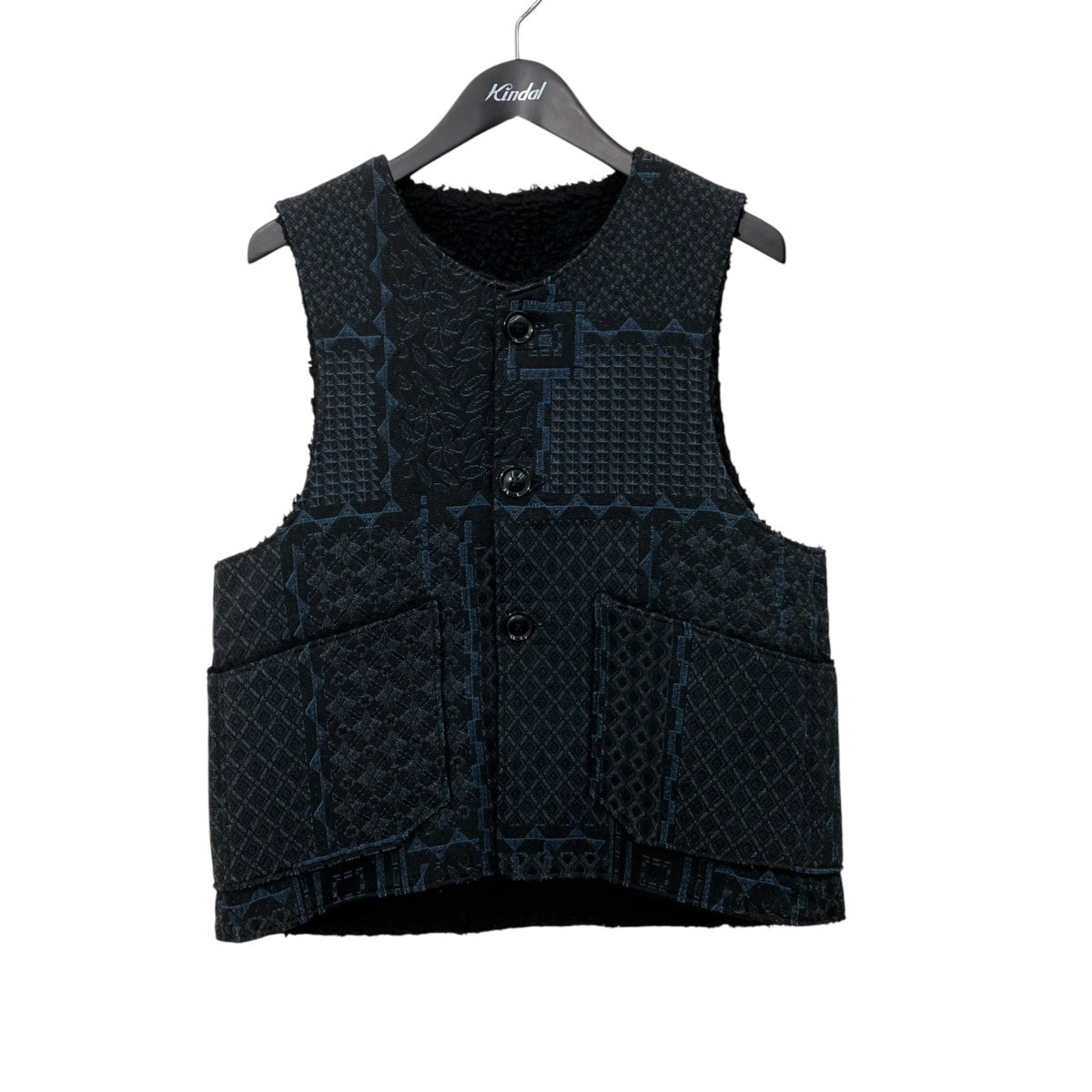 OVER VESTリバーシブルベスト