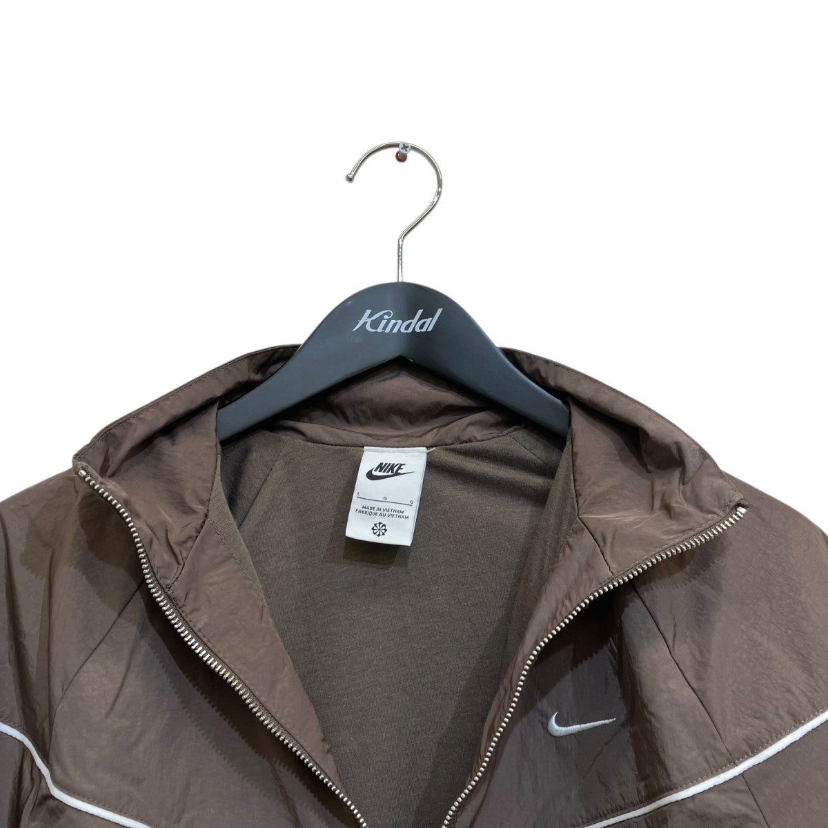 NIKE W NSW WR WOVEN UV FULL ZIP JACKETジップアップジャケットFV6305-004 古着・中古-3枚目のアイテム画像