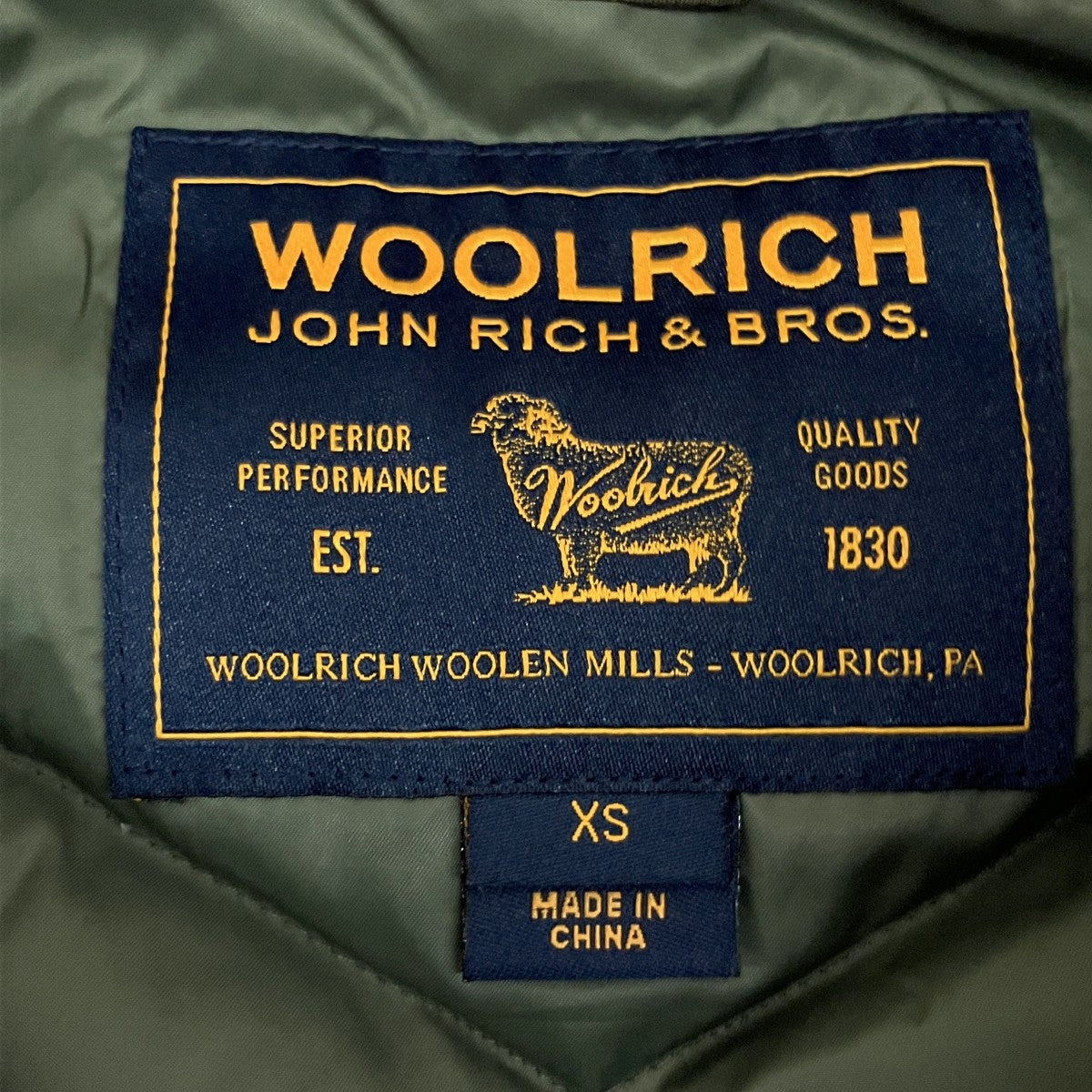 WOOLRICH ダウンジャケットQC-008851 古着・中古-6枚目のアイテム画像
