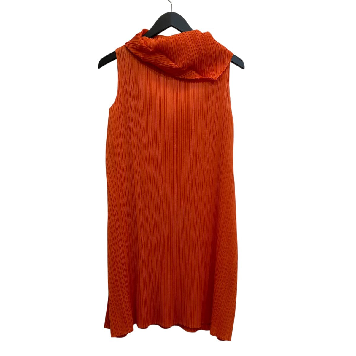 PLEATS PLEASE ハイネックノースリーブワンピースPP91-JK106 古着・中古-2枚目のアイテム画像