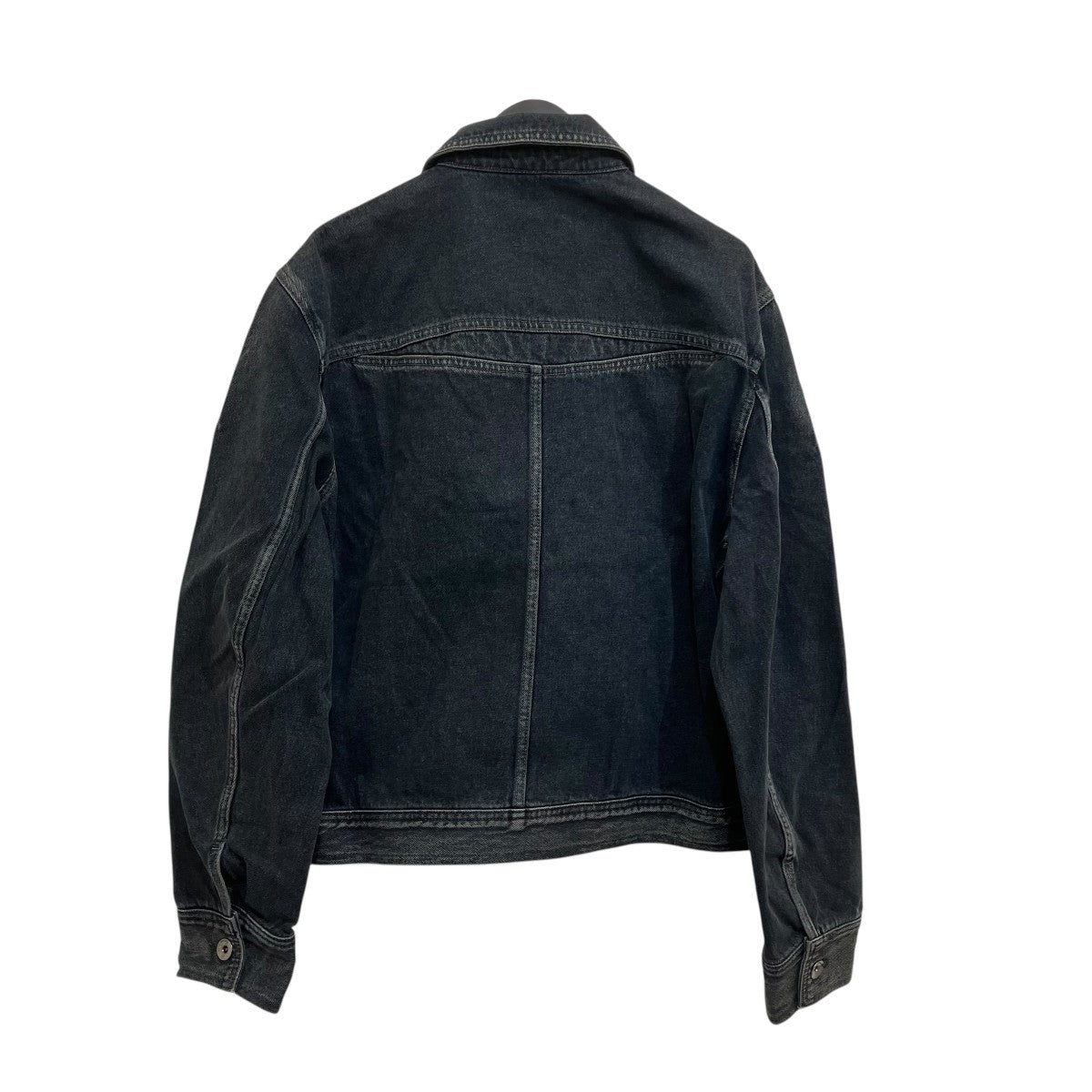 BLR Dyed Curved Line Denim Trucker JacketデニムジャケットBLR2D08JK02 古着・中古-2枚目のアイテム画像