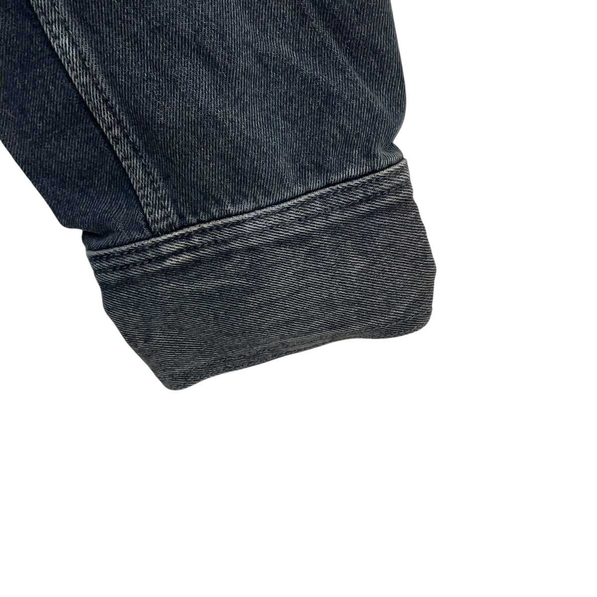 BLR Dyed Curved Line Denim Trucker JacketデニムジャケットBLR2D08JK02 古着・中古-4枚目のアイテム画像