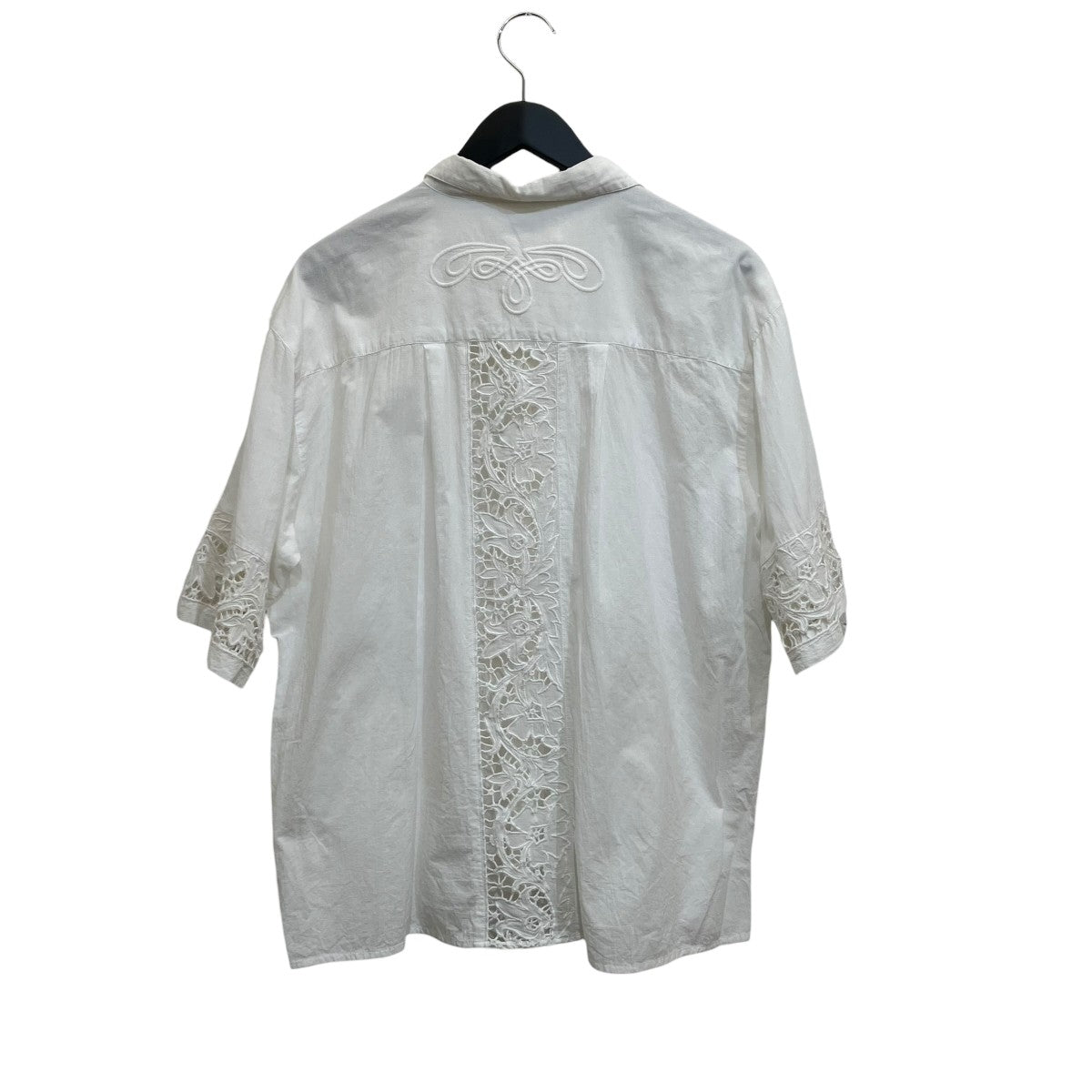 anuke 24SSCutwork Lace Shirts半袖シャツ62410402 古着・中古-2枚目のアイテム画像