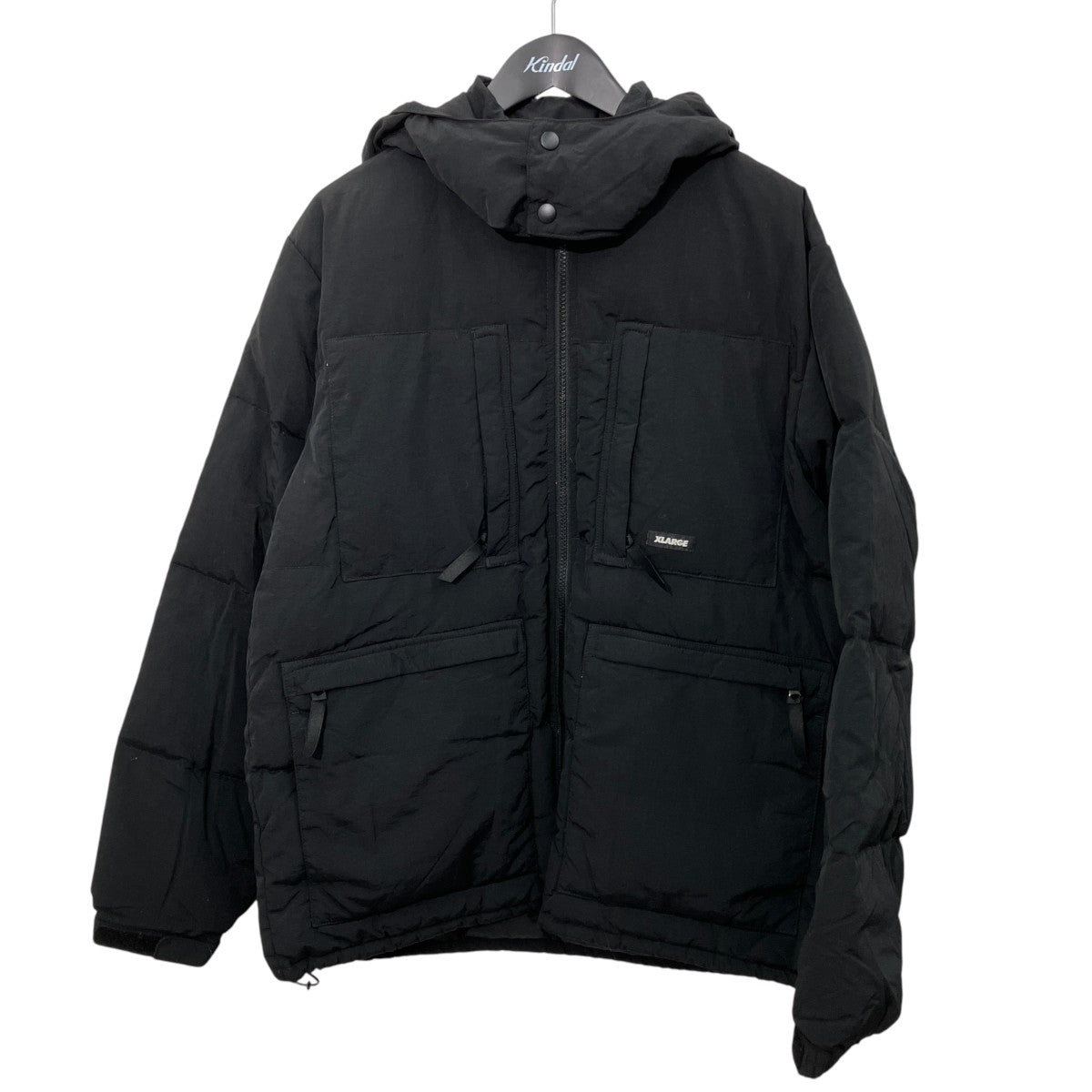 HOODED FRONT POCKET DOWN JACKEダウンジャケット01194502