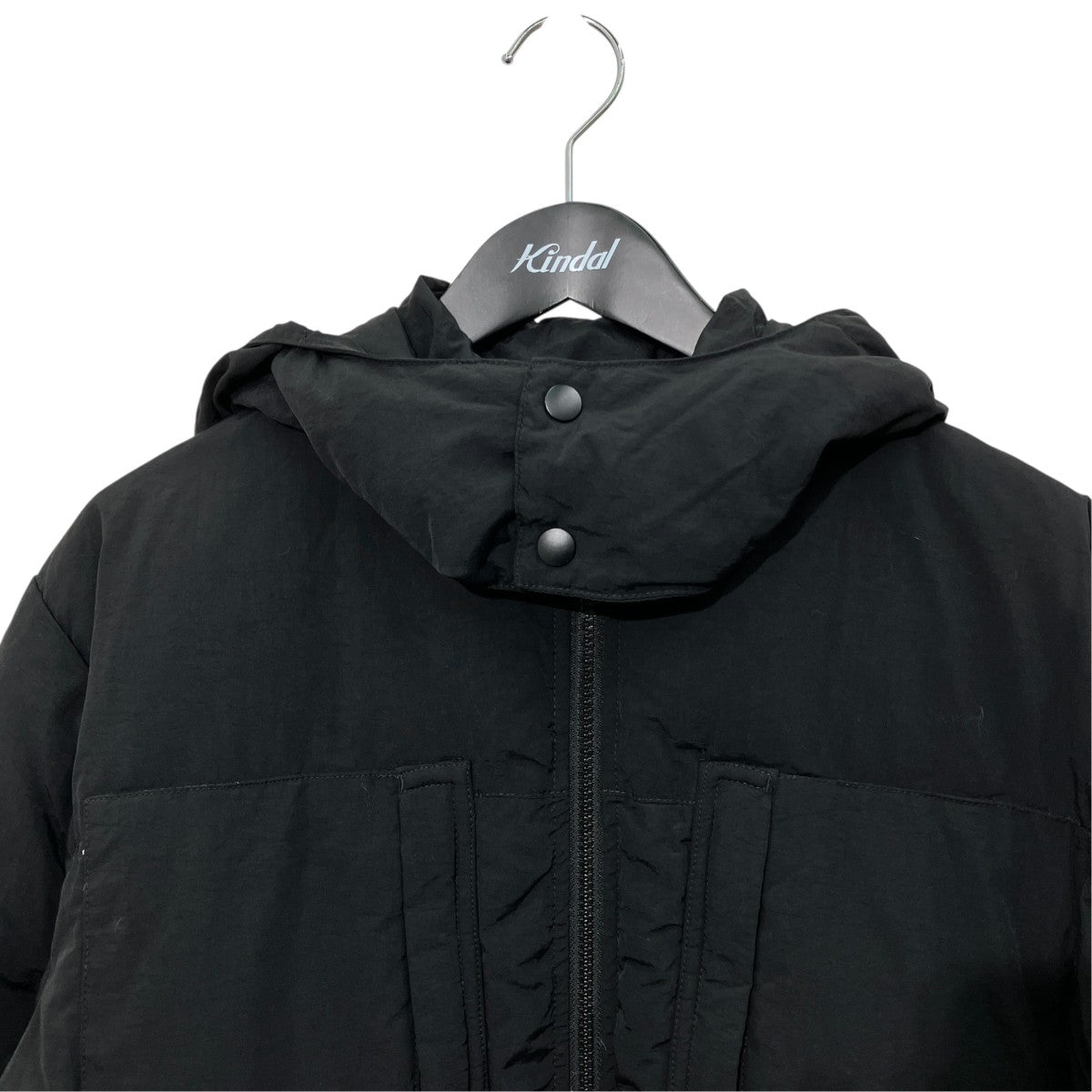 HOODED FRONT POCKET DOWN JACKEダウンジャケット01194502