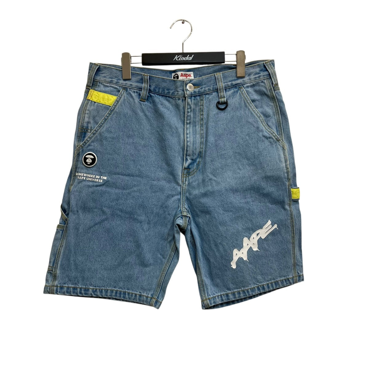 a bathing ape デニムショーツ エイプ AAPE BY A BATHING APE(エーエイプバイアベイシングエイプ) デニム