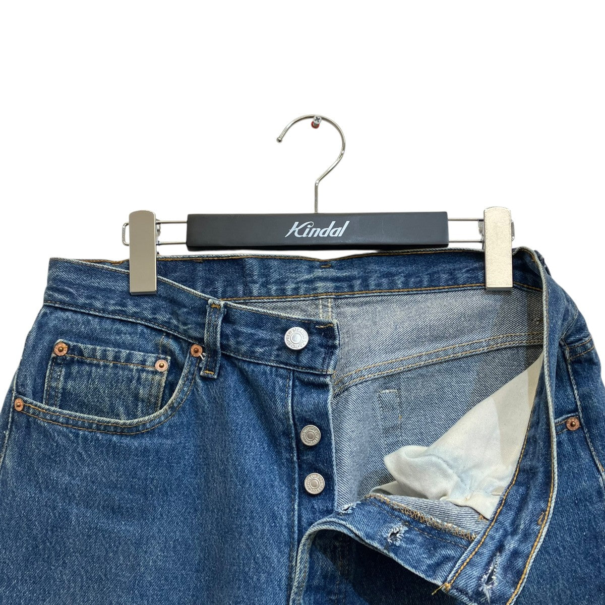 Levi's 501XX デニムパンツ 34 LEVI'S(リーバイス) 501xx USA製デニムパンツ ブルー サイズ 34×36