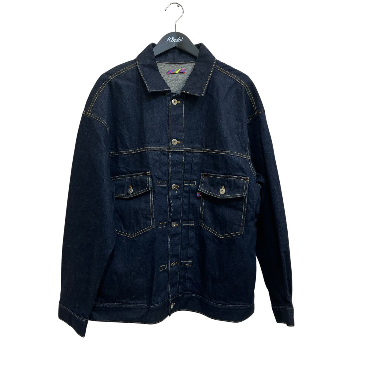 is-ness TRUCKER JACKETデニムジャケット1003SJK01 古着・中古-1枚目のアイテム画像