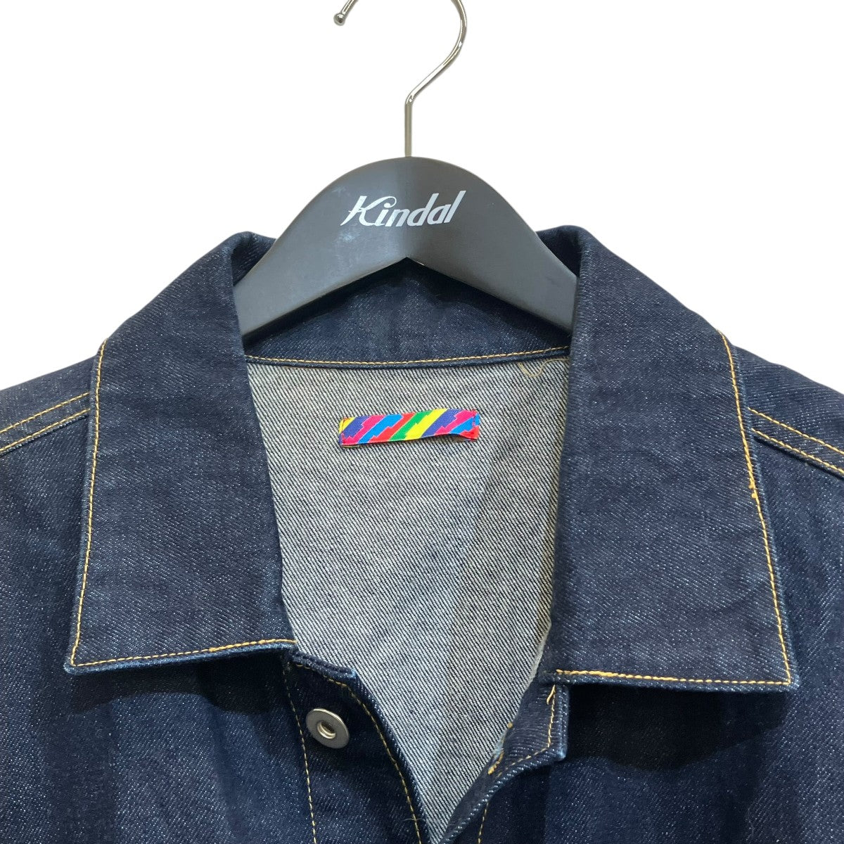 is-ness TRUCKER JACKETデニムジャケット1003SJK01 古着・中古-3枚目のアイテム画像