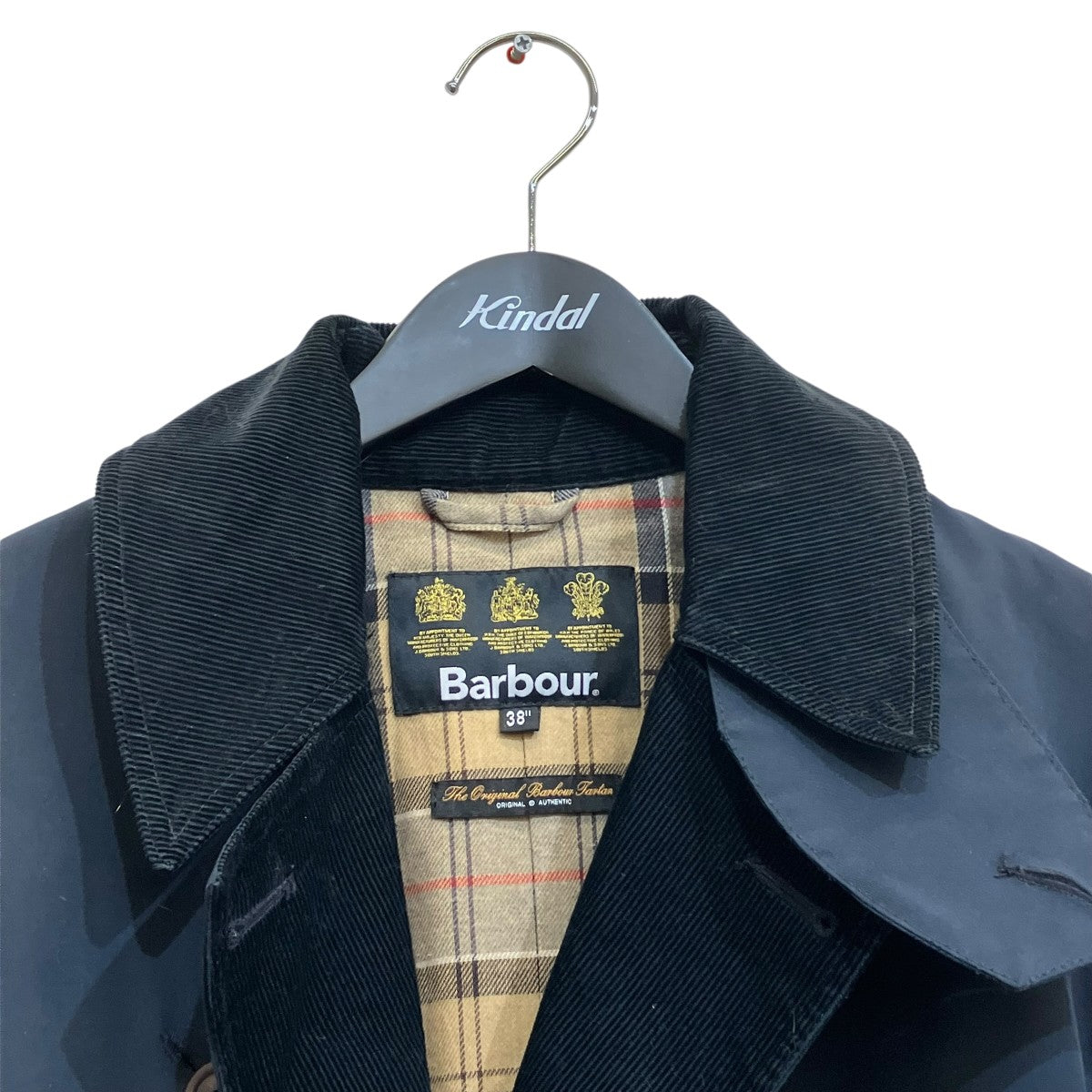Barbour 2レイヤードトレンチコート1702297 古着・中古-3枚目のアイテム画像