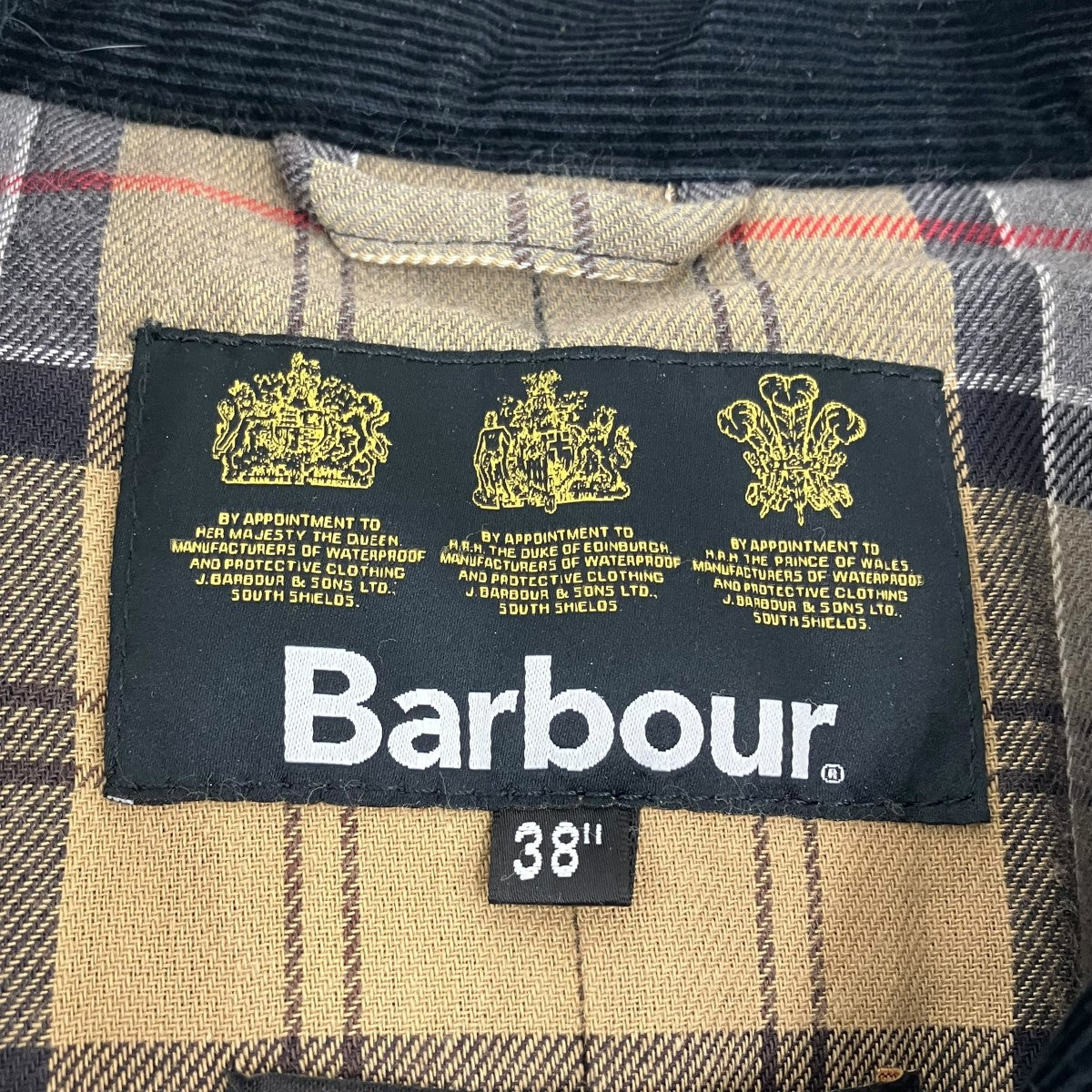 Barbour 2レイヤードトレンチコート1702297 古着・中古-6枚目のアイテム画像