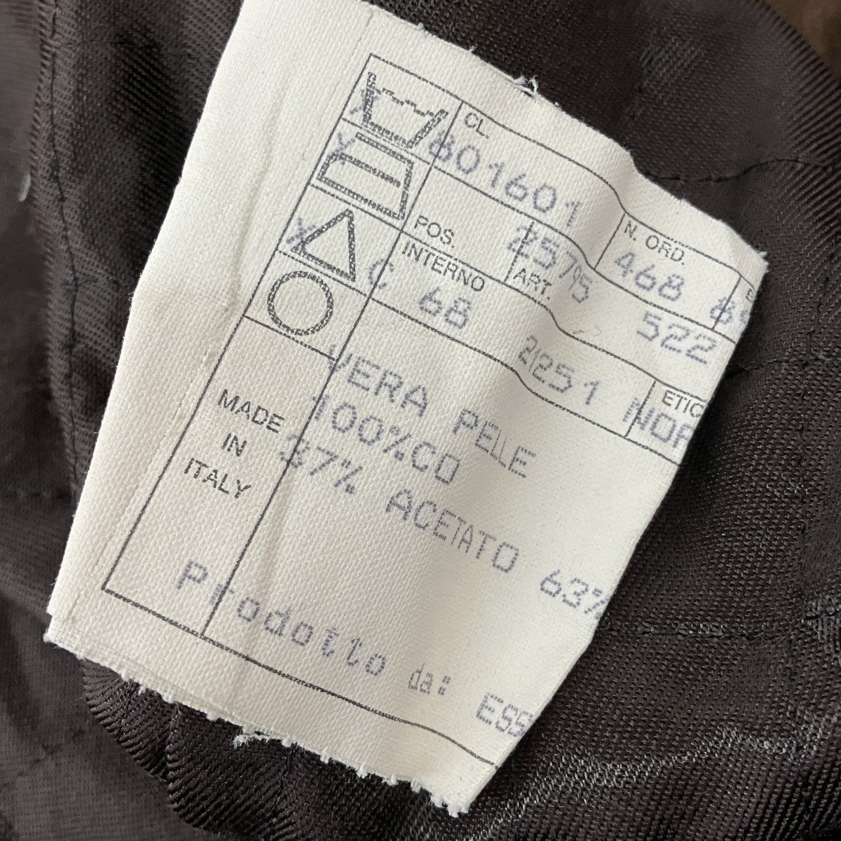 古着 SAVE THE FOREST VALLEY 90sレザージャケット 古着・中古-5枚目のアイテム画像