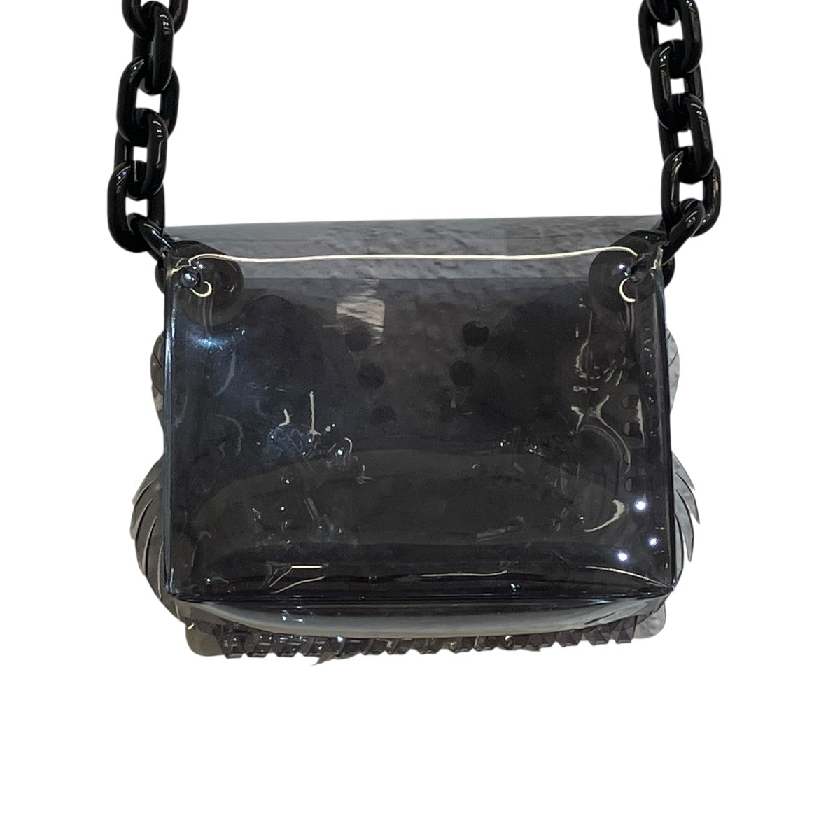 mame kurogouchi Transparent Sculptural Micro Chain BagショルダーバッグMM15-AC097SS 古着・中古-4枚目のアイテム画像