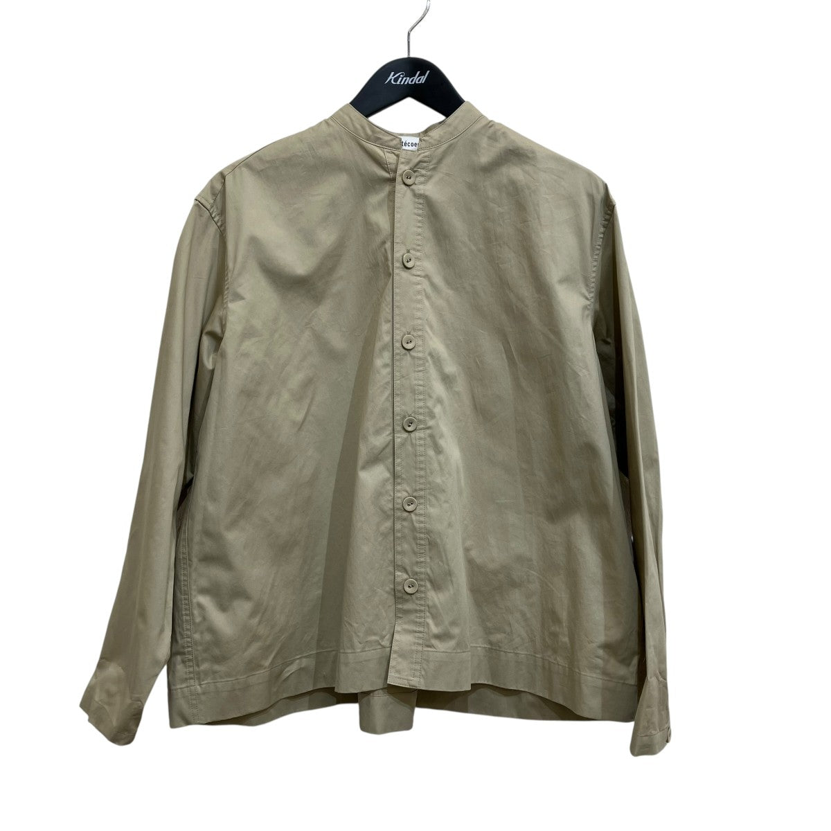 Veritecoeur 23SSバックプリーツシャツVC-2454 古着・中古-1枚目のアイテム画像