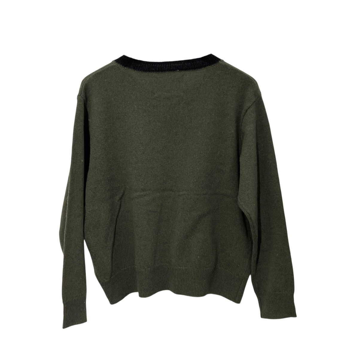 23AWWASHABLE DRY WOOL KNITプルオーバーニット595-3263552