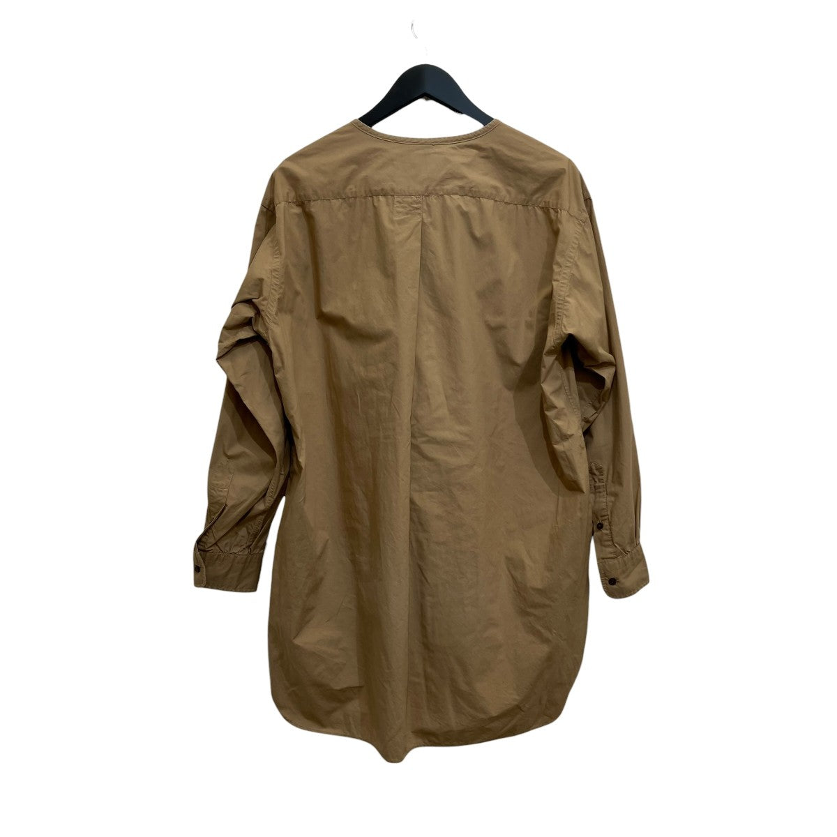 TAKE＆SONS(テイク アンド サンズ) Tunic Shirtノーカラーシャツ20108