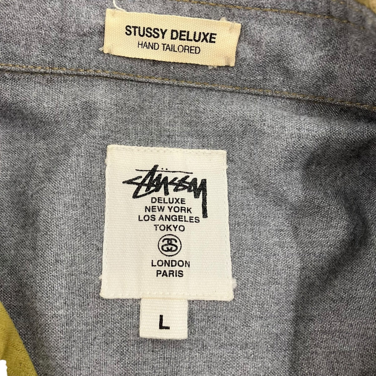stussy(ステューシー) カモフラージュ柄ボタンダウンシャツ オリーブ
