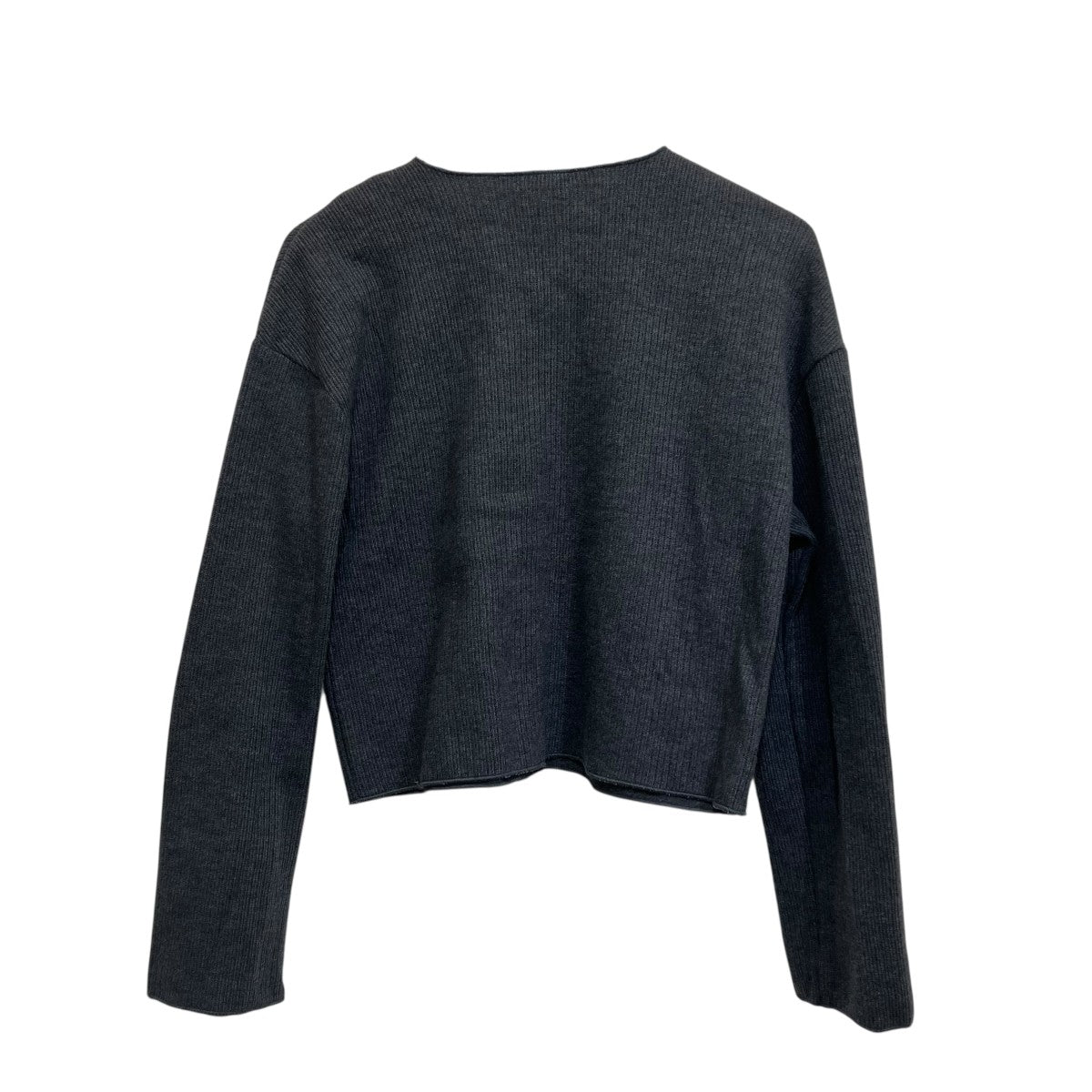 ZARA フラワーコサージュニットカーディガン 古着・中古-2枚目のアイテム画像
