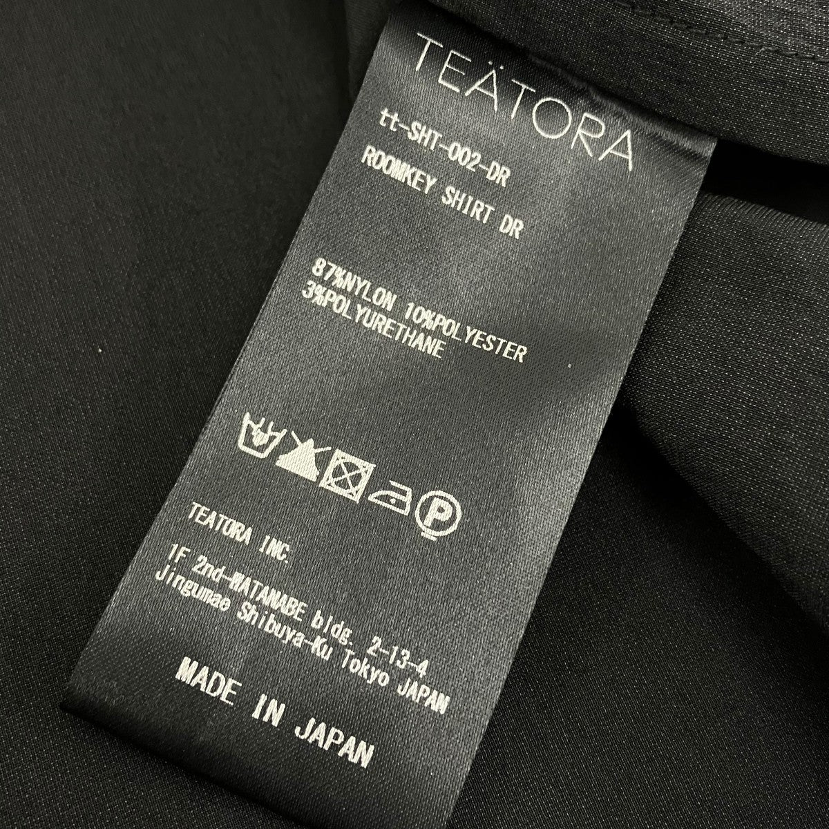TEATORA ROOMKEY SHIRT DOCTOROID半袖シャツtt-SHT-002-DR 古着・中古-5枚目のアイテム画像