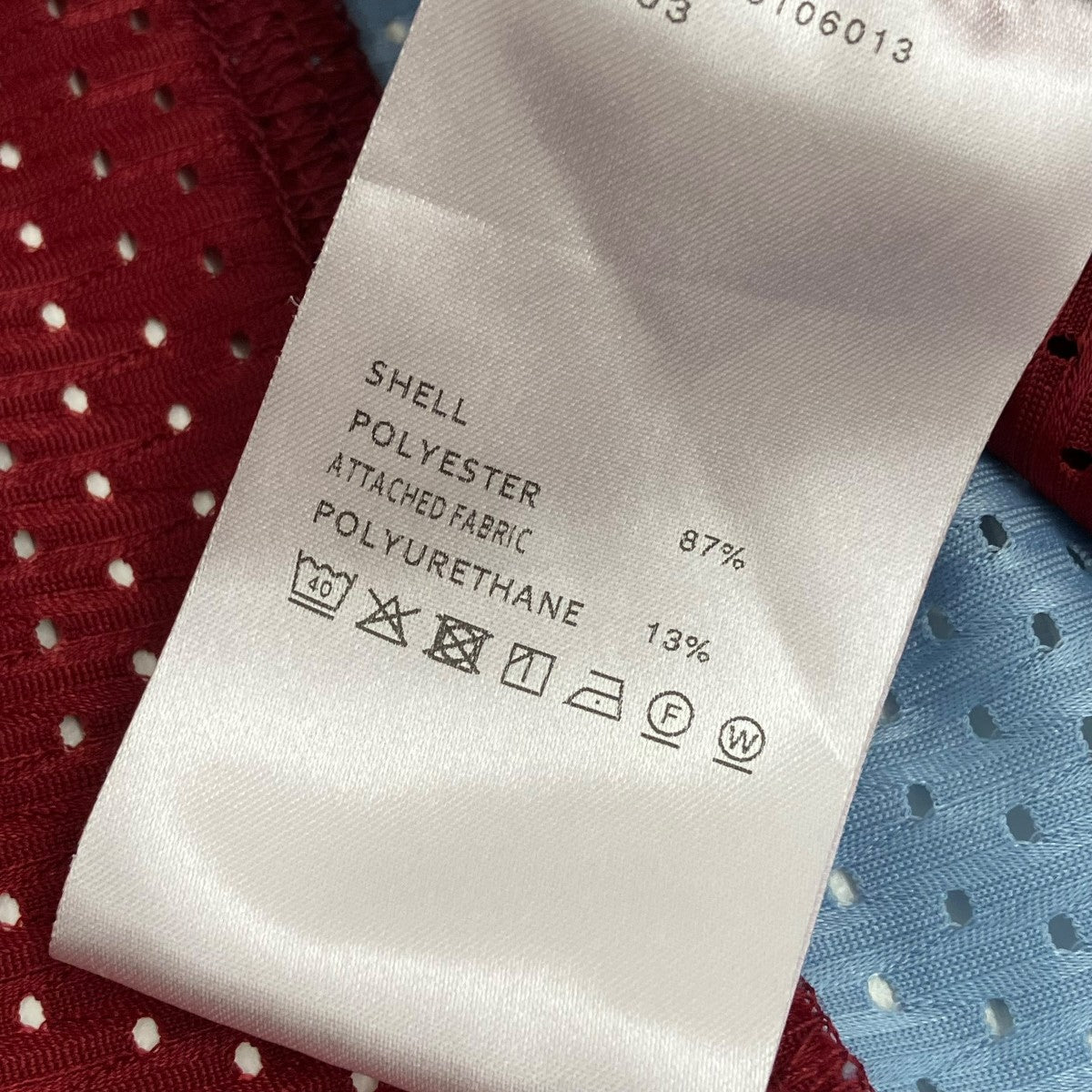TAUPE CONSTRACTIVE BICOLOR MESH TEE半袖メッシュTシャツTPM25106013 古着・中古-6枚目のアイテム画像