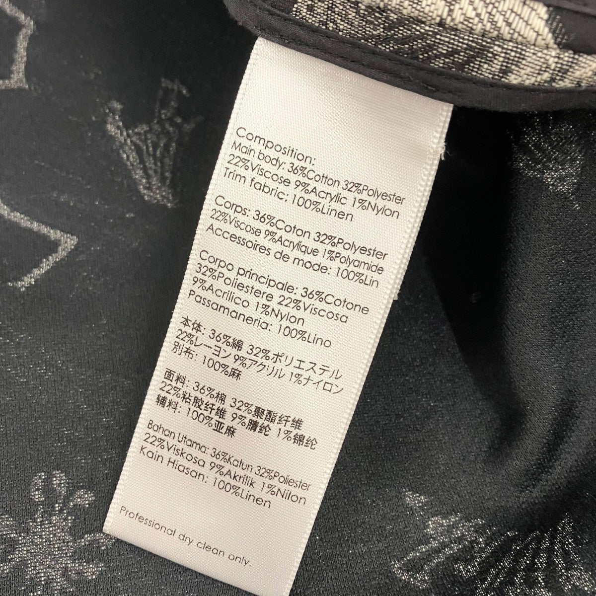 3．1 phillip lim 異素材花柄×ストライプデニムスカート 古着・中古-6枚目のアイテム画像