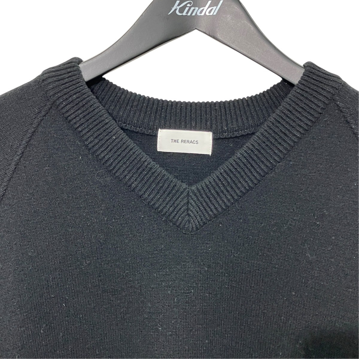 23AWRAGLAN V NECK PO KNITVネックニット23FW-REKN-351L