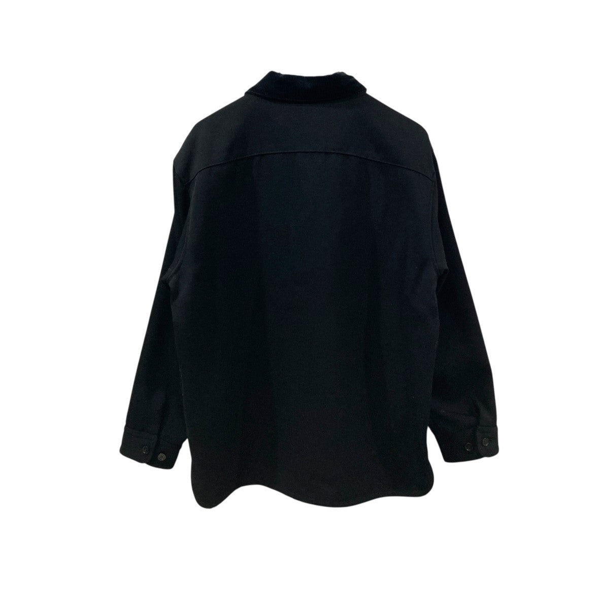 ORGANIC WOOL TUXEDO CLOTH WOODSMAN SHIRTジャケットA23C-26BL01C