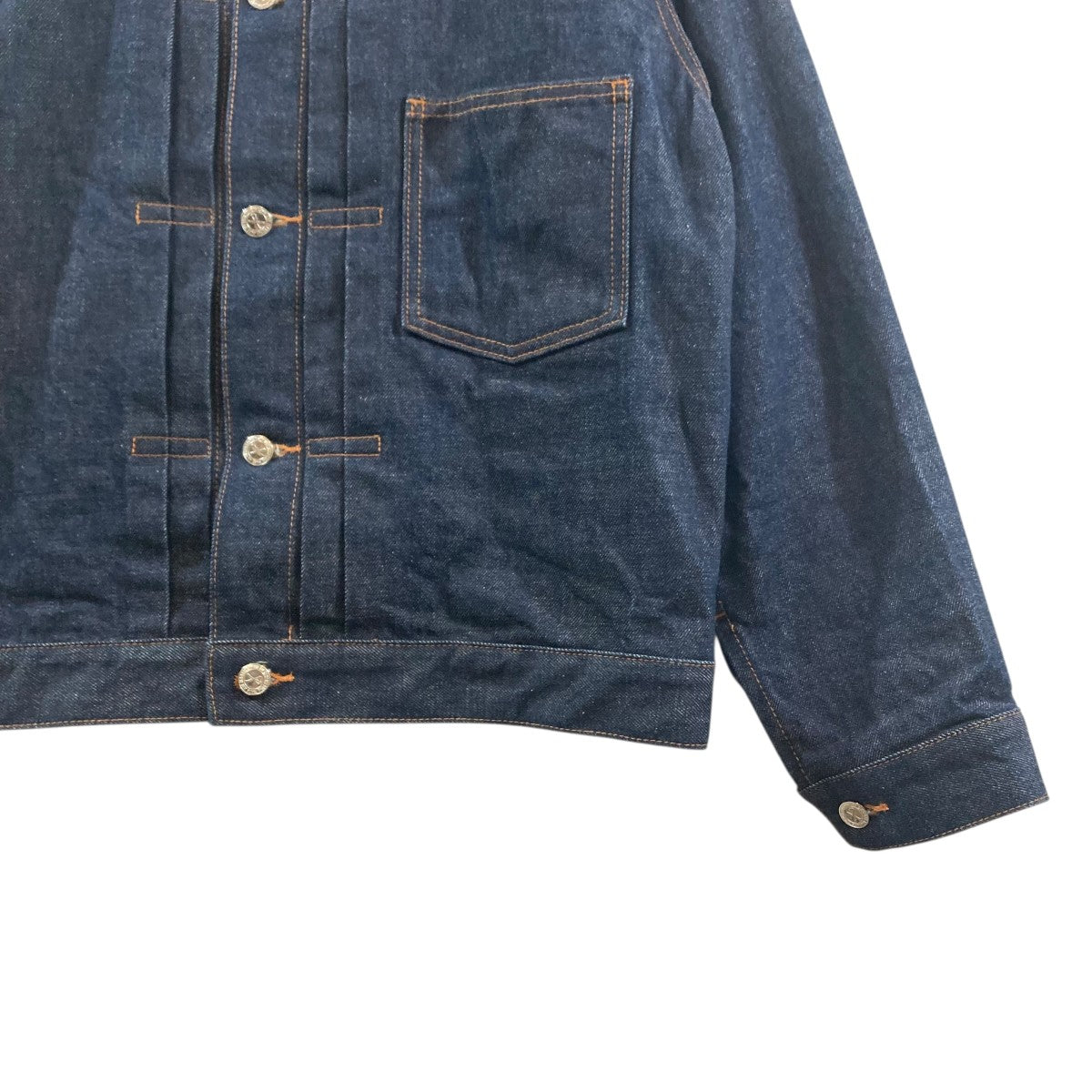 A．P．C． DENIM BRUT VESTE JEANデニムジャケット25212-1-30301 古着・中古-3枚目のアイテム画像