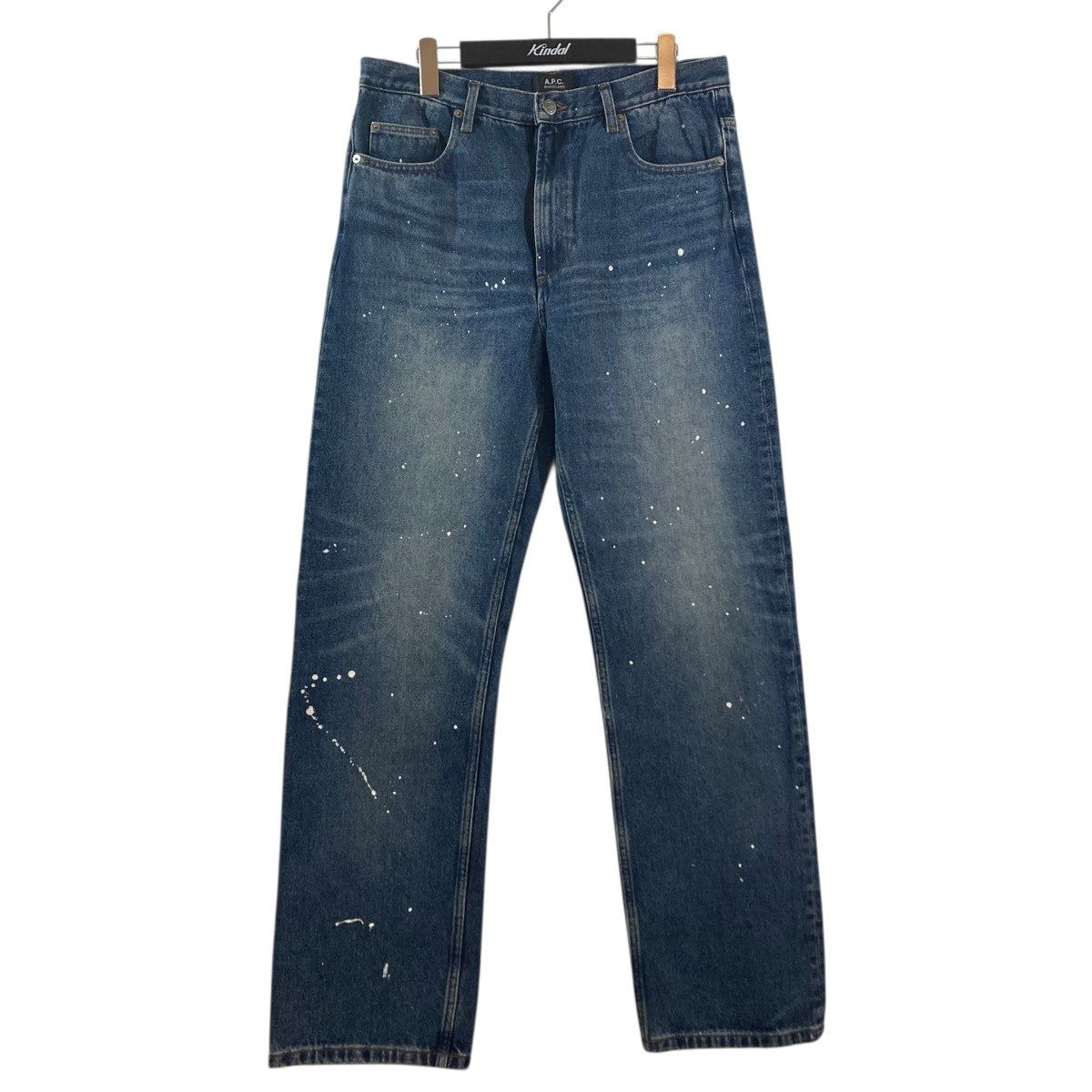 Relaxed H Painter Denim Jeansボタンフライ ペンキ加工 デニムパンツ24253-1-66282