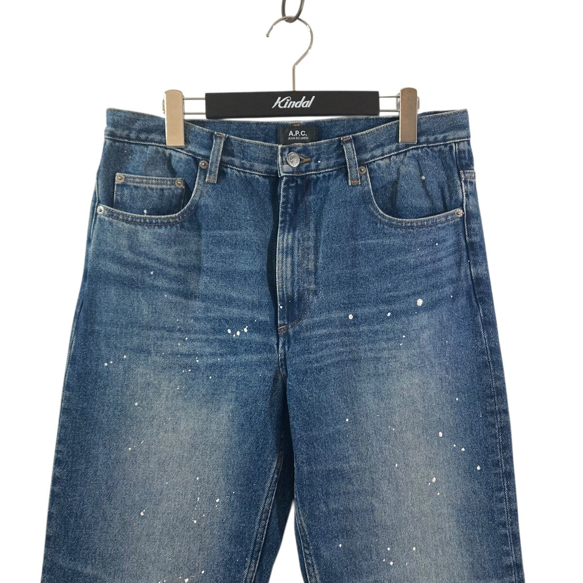Relaxed H Painter Denim Jeansボタンフライ ペンキ加工 デニムパンツ24253-1-66282