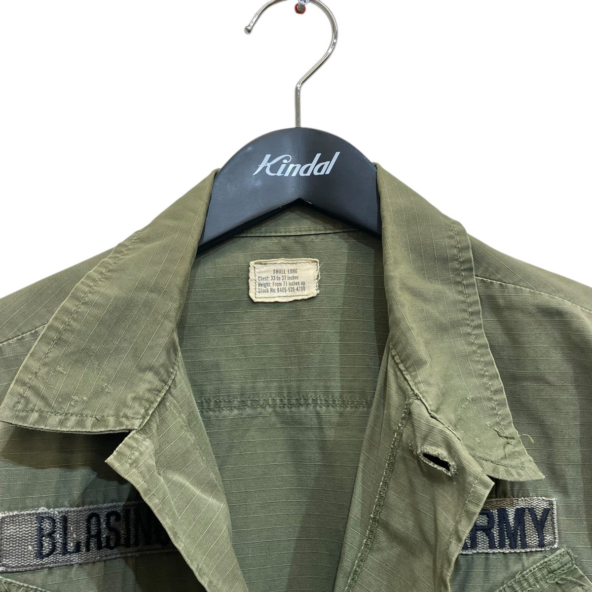 US ARMY 4thジャングルファティーグジャケット 古着・中古-3枚目のアイテム画像