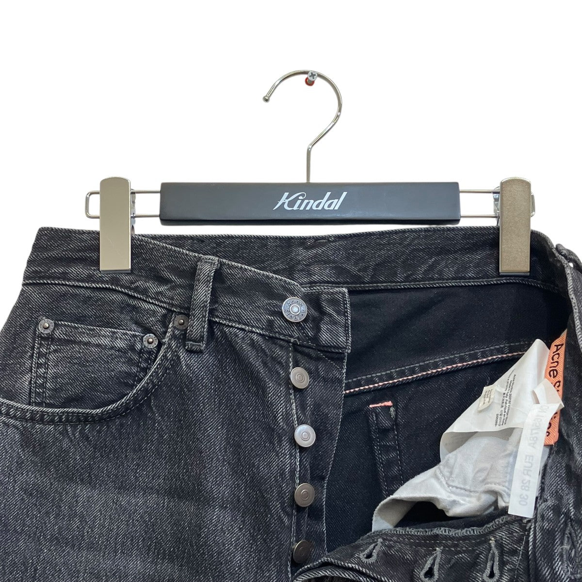 2021M Vintage Blackデニムパンツ