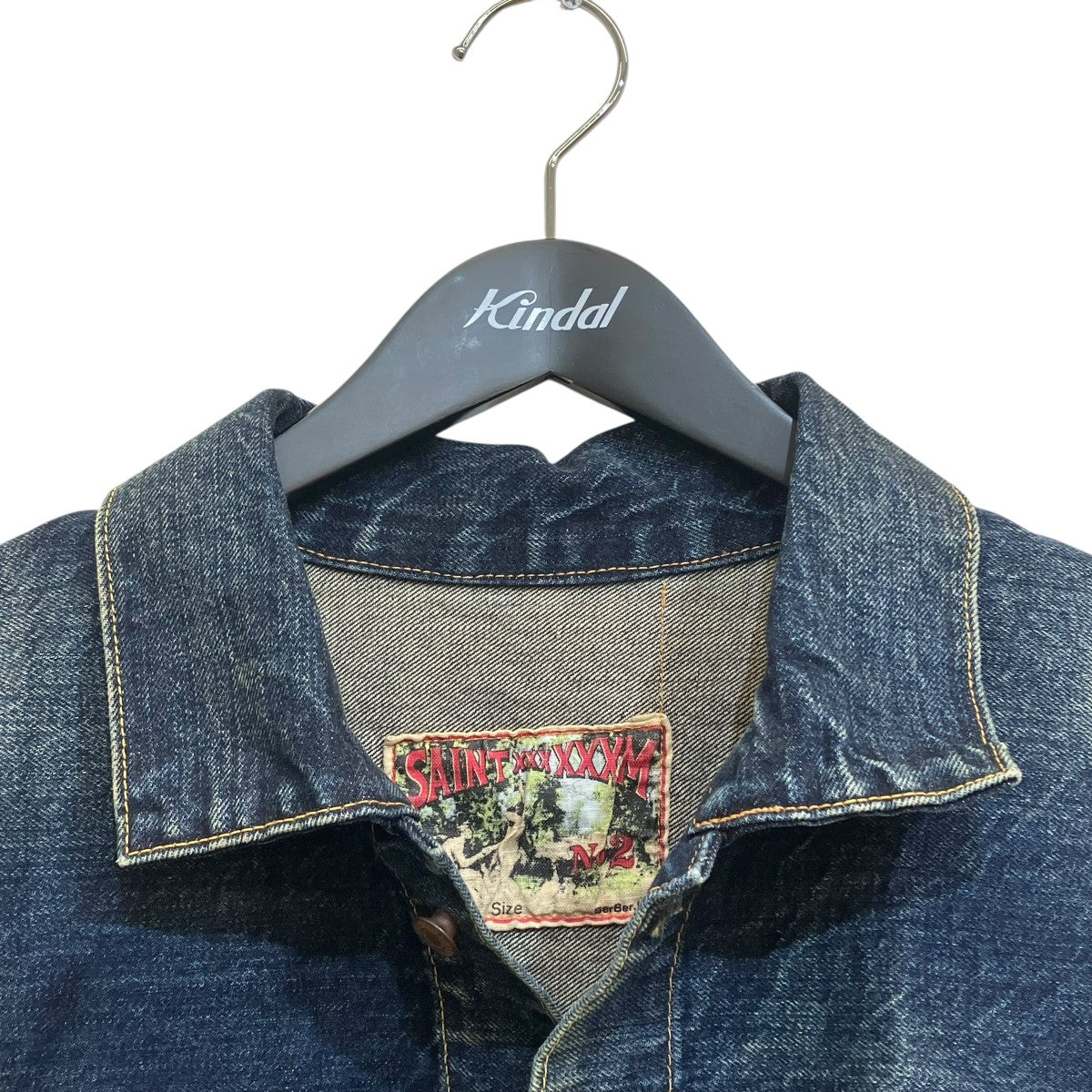 SAINT MICHAEL×BerBerJin 24SSFIRST DENIM JACKETデニムジャケットSM-YS8-0000-C72 古着・中古-3枚目のアイテム画像
