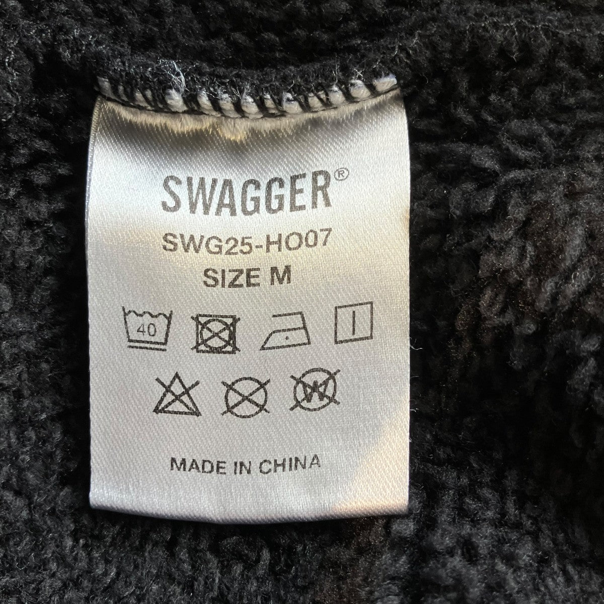 SWAGGER SWG25-HO07プルオーバーパーカー 古着・中古-7枚目のアイテム画像