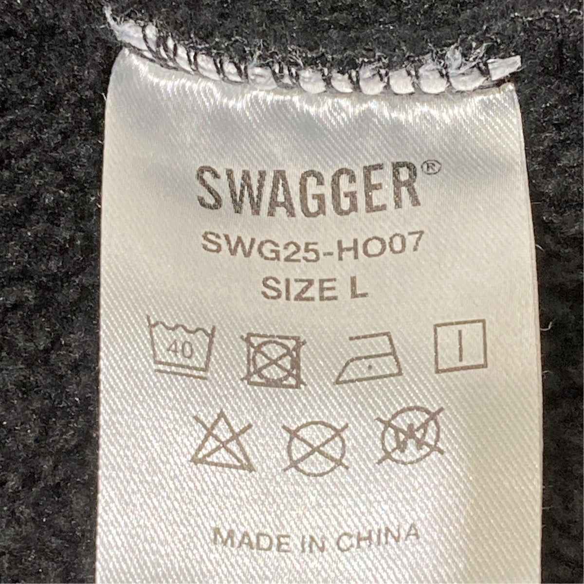 SWAGGER SWG BOX Stone HoodieパーカーSWG25-HO07 古着・中古-6枚目のアイテム画像