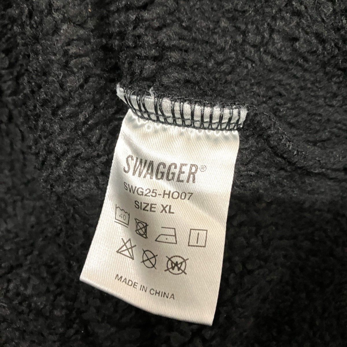 SWAGGER 加工プルオーバーパーカーSWG25 HO07 古着・中古-5枚目のアイテム画像