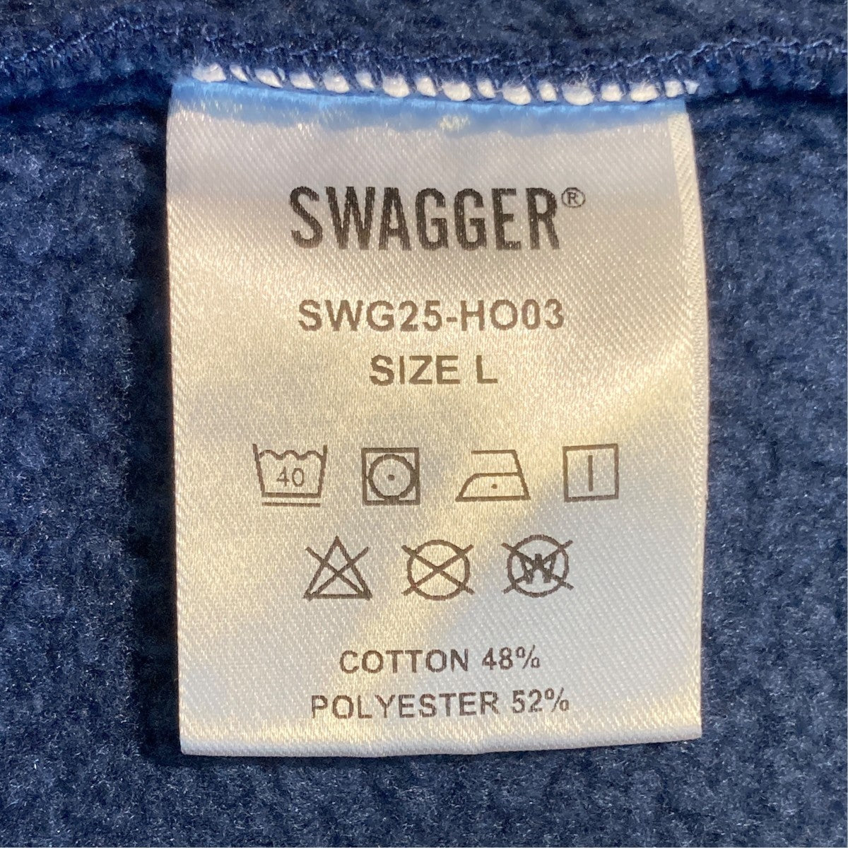 SWAGGER Signature Blur Logo HoodieパーカーSWG25-HO03 古着・中古-5枚目のアイテム画像