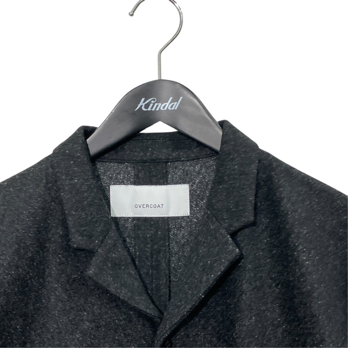 OVERCOAT DOLMAN SLEEVE TOP WITH NOTCHED COLLAR IN WOOL FLANNELネルシャツF23T05-NKCF 古着・中古-3枚目のアイテム画像