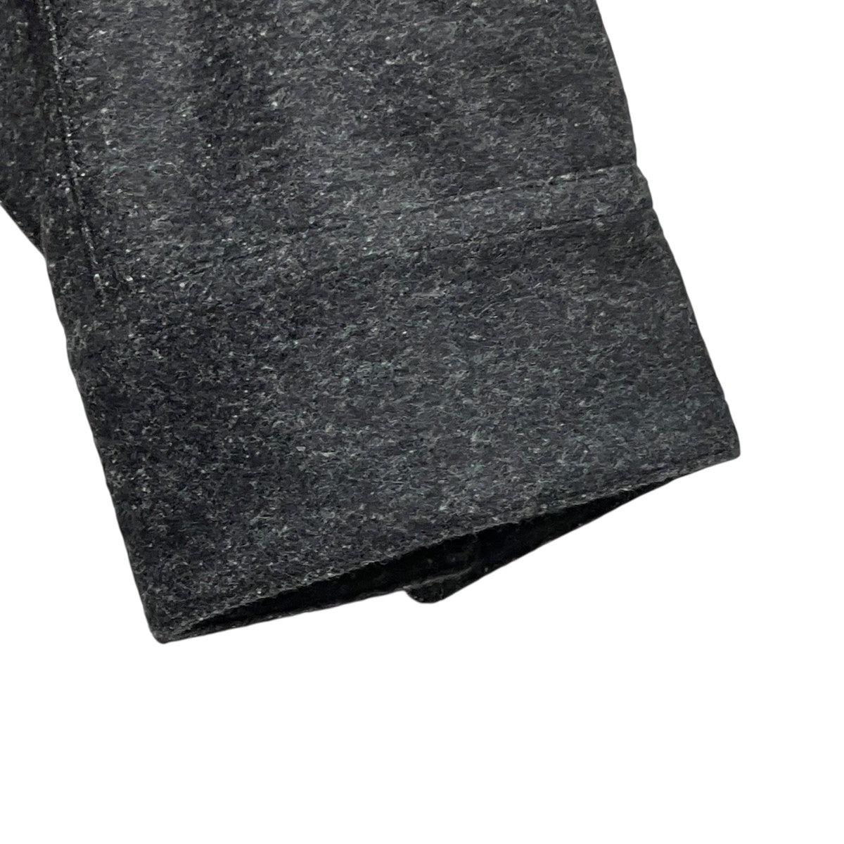 OVERCOAT DOLMAN SLEEVE TOP WITH NOTCHED COLLAR IN WOOL FLANNELネルシャツF23T05-NKCF 古着・中古-4枚目のアイテム画像
