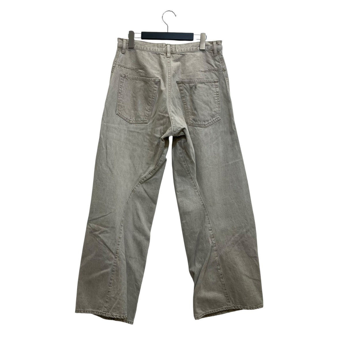 NVRFRGT 3D TWISTED WIDE LEG JEANSデニムパンツNF241P08B 古着・中古-2枚目のアイテム画像