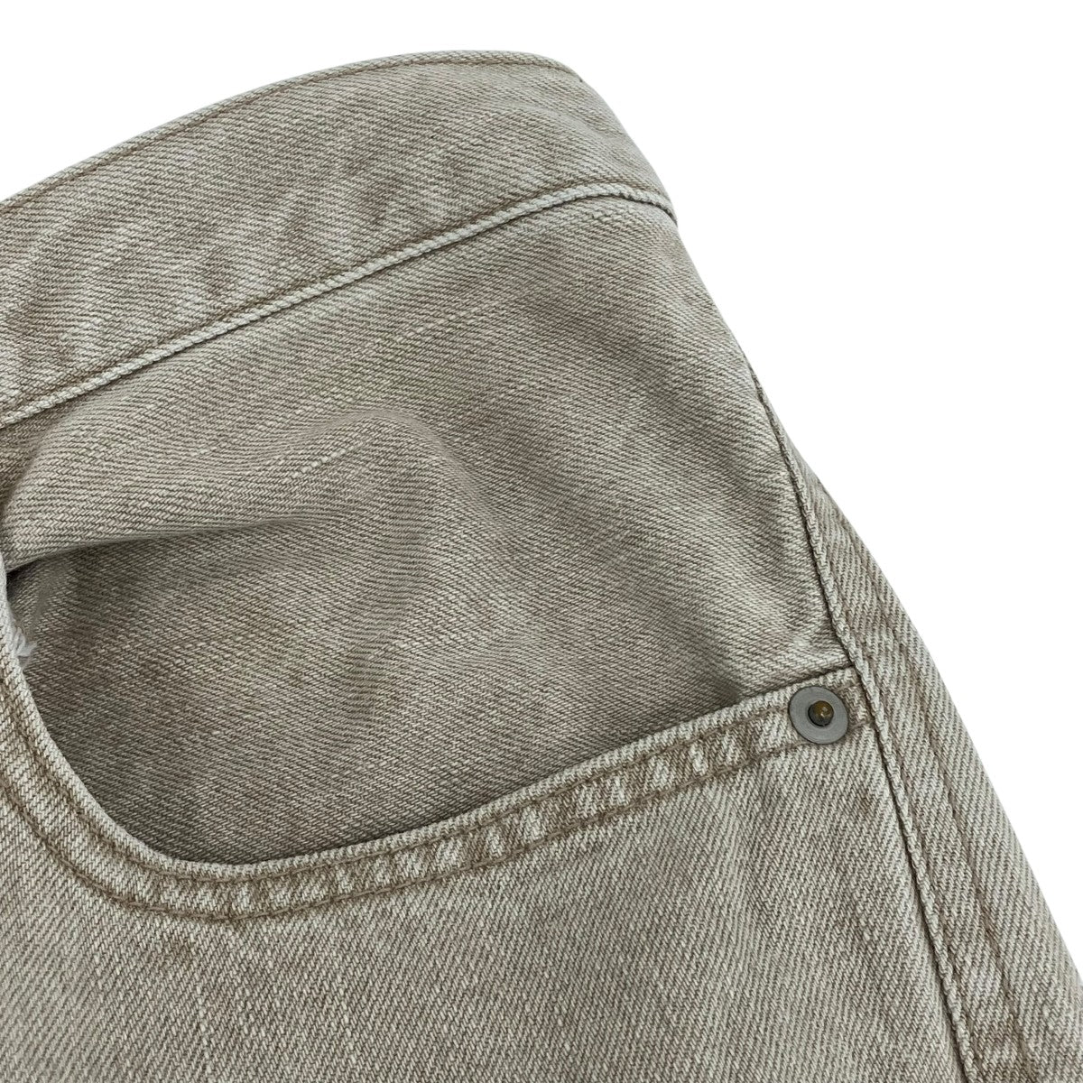 NVRFRGT 3D TWISTED WIDE LEG JEANSデニムパンツNF241P08B 古着・中古-6枚目のアイテム画像