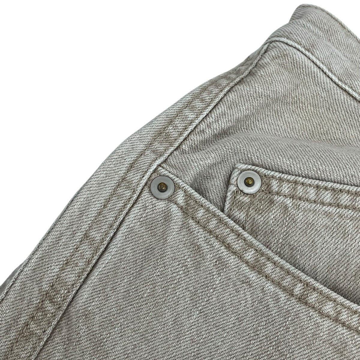 NVRFRGT 3D TWISTED WIDE LEG JEANSデニムパンツNF241P08B 古着・中古-7枚目のアイテム画像