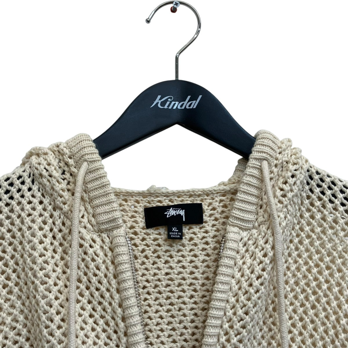 stussy(ステューシー) MESH ZIP HOODIEメッシュジップパーカー