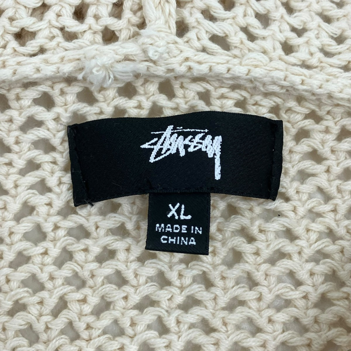 stussy(ステューシー) MESH ZIP HOODIEメッシュジップパーカー