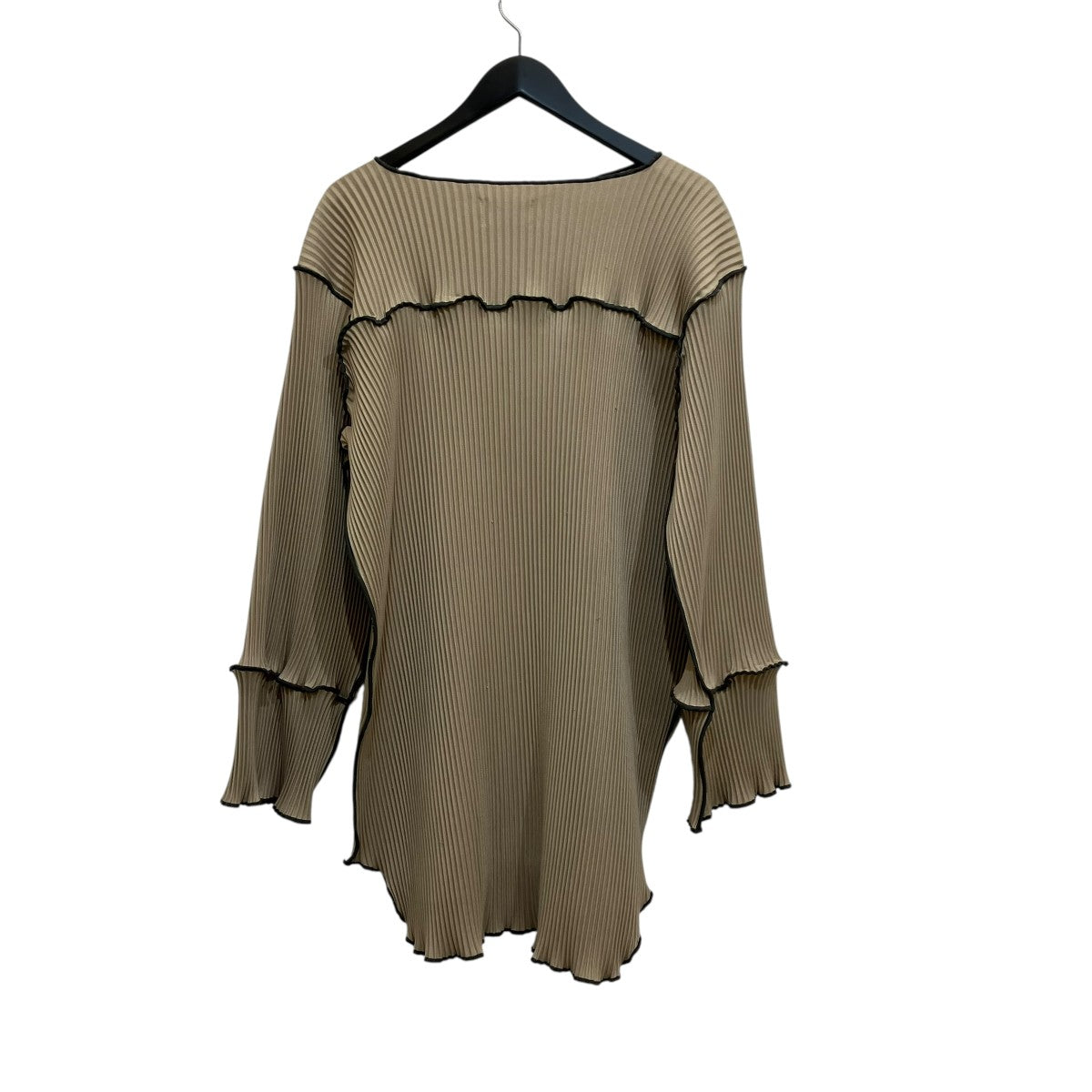 kotohayokozawa todo pleats mini dress長袖ワンピース 古着・中古-2枚目のアイテム画像