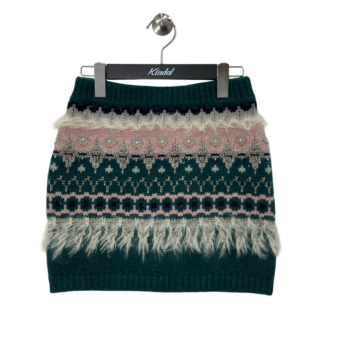 UND LADY NORDIC KNIT SKIRTニットスカート0225209660780