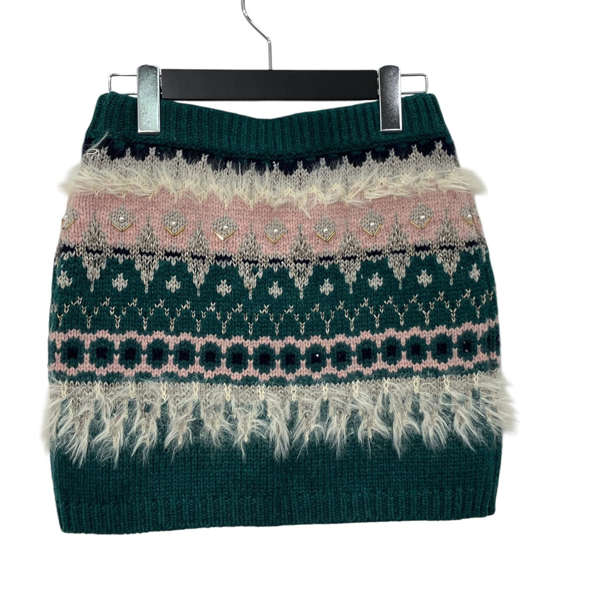 UND LADY NORDIC KNIT SKIRTニットスカート0225209660780