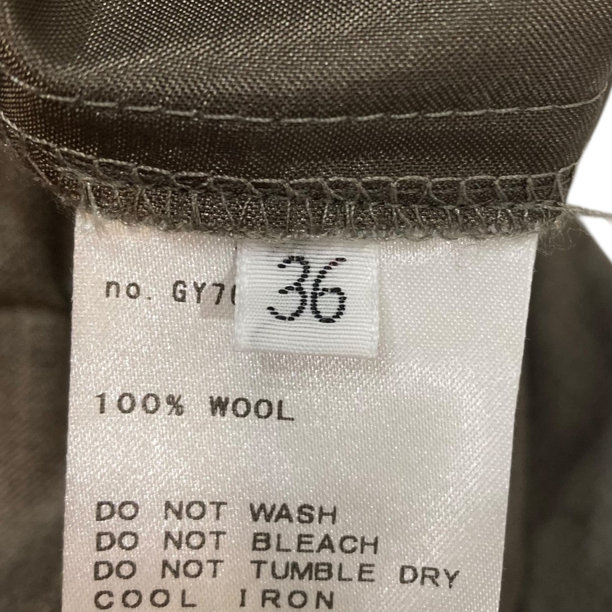 EVERYDAY I LIKE． Effortless Wool パンツパンツ25030500813030 古着・中古-7枚目のアイテム画像