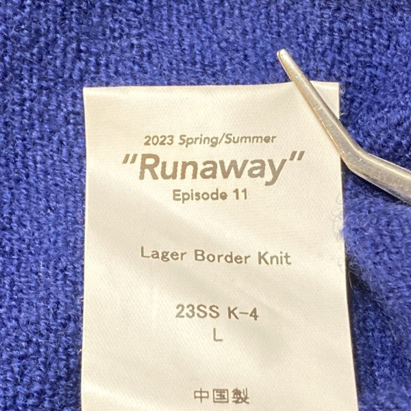 Lager Border Knitボーダーニット23SS K-4
