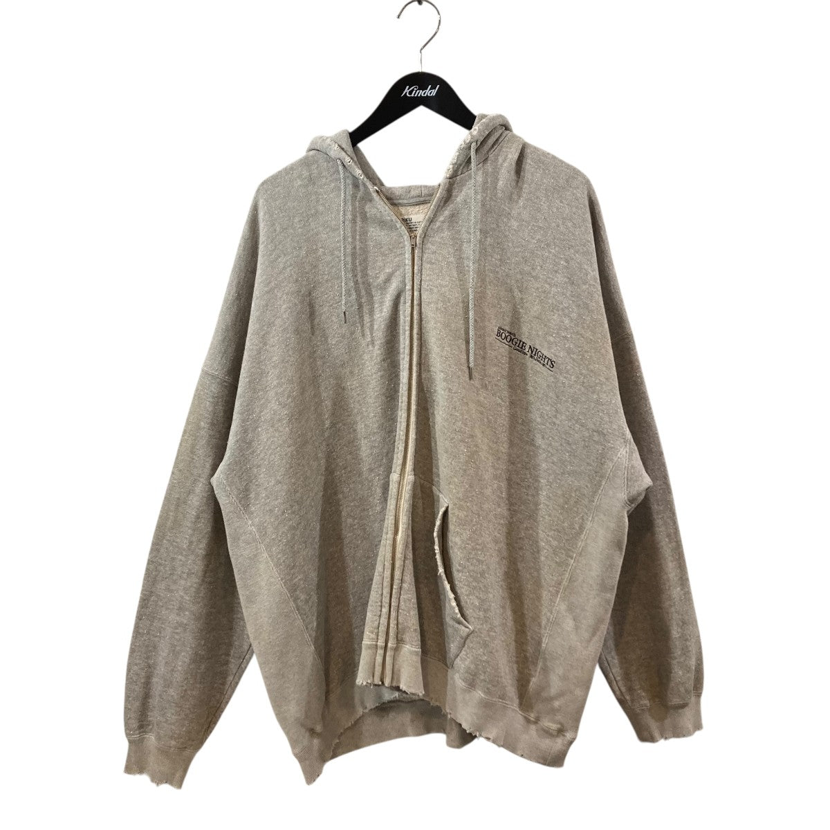 DAIRIKU Ponyboy Zip Hoodie ジップパーカー 21AW C-1 古着・中古-1枚目のアイテム画像